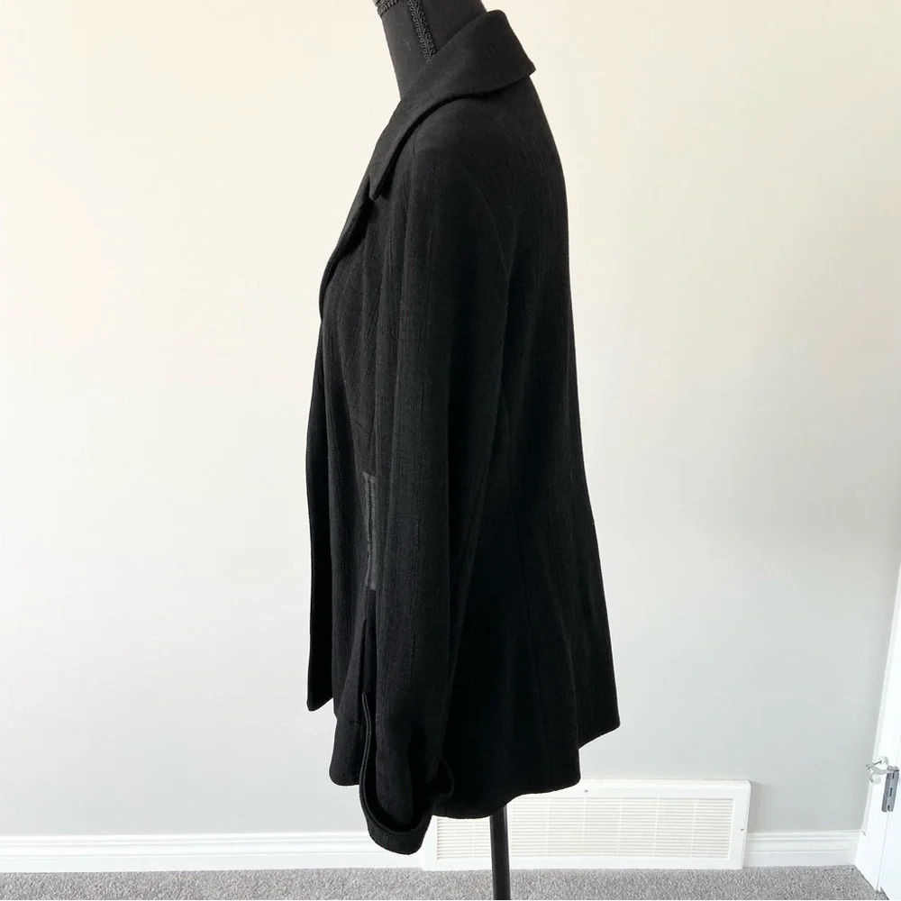 Evelin Brandt  Berlin Wool Blend Made In Germany Blazer - Picture 2 of 14